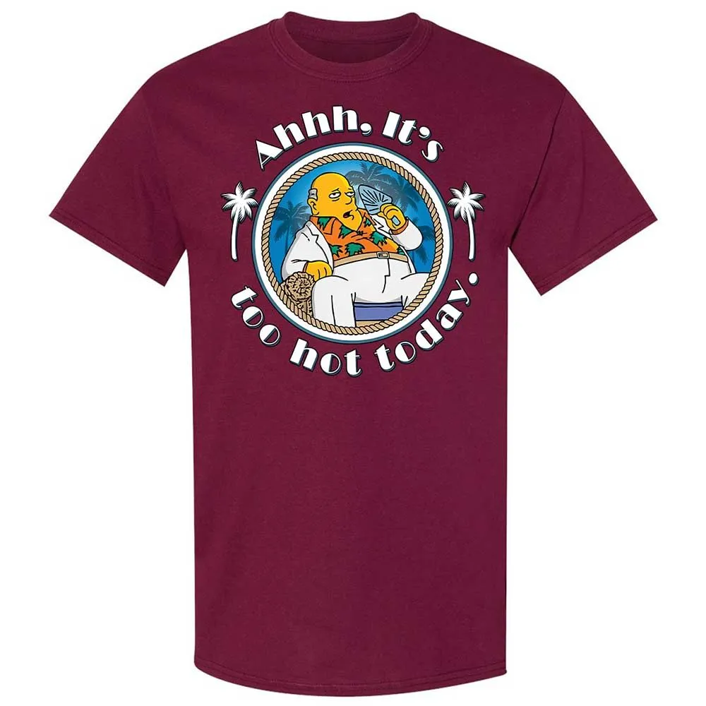 It's Too Hot Today - Maroon - 8