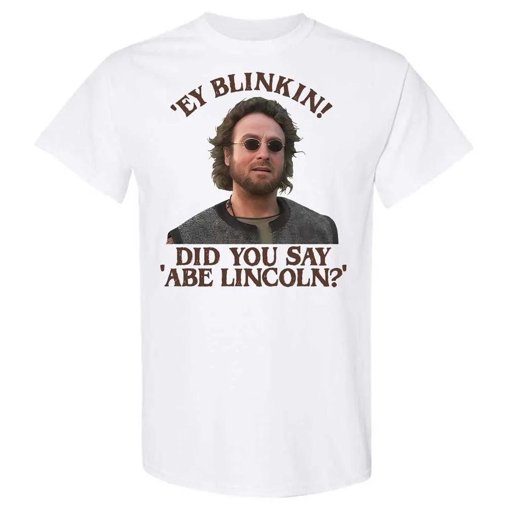 Did You Say Abe Lincoln - White - 1