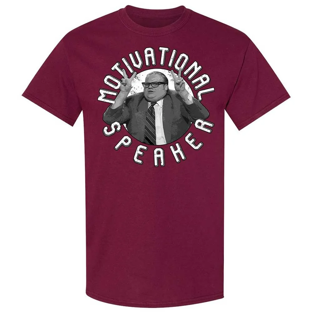 Motivational Speaker - Maroon - 8