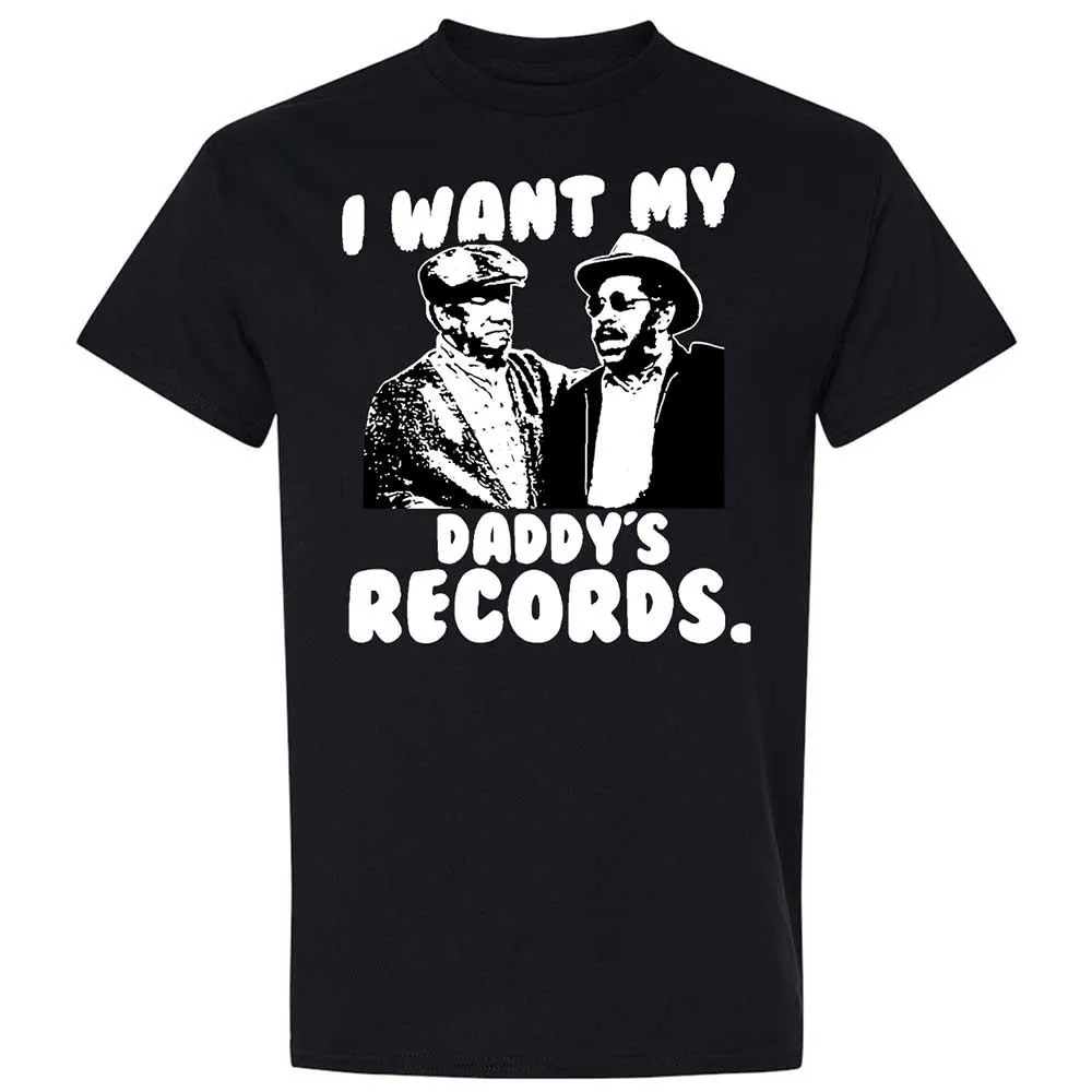 I Want My Daddy's Records - Black - 1