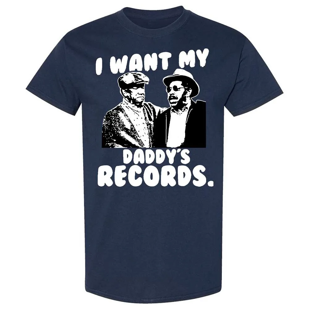 I Want My Daddy's Records - Navy - 2