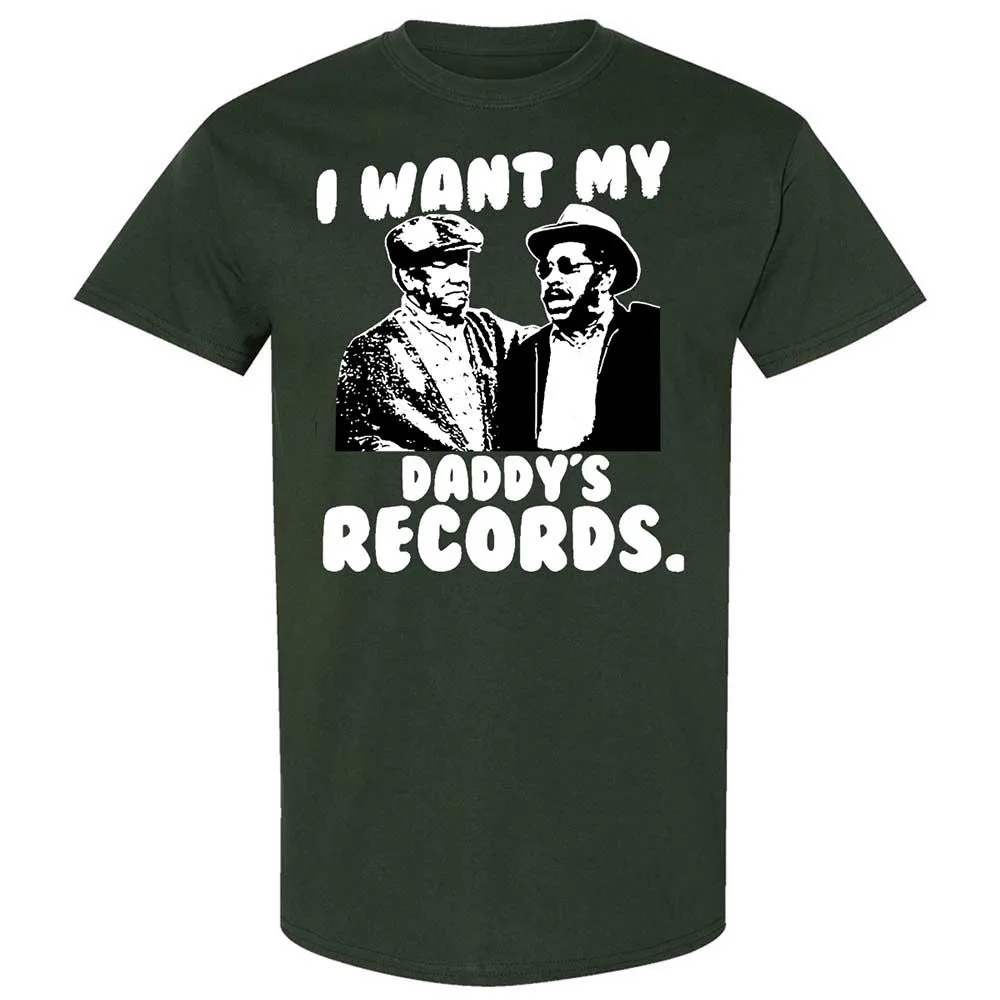 I Want My Daddy's Records - Forest Green - 5