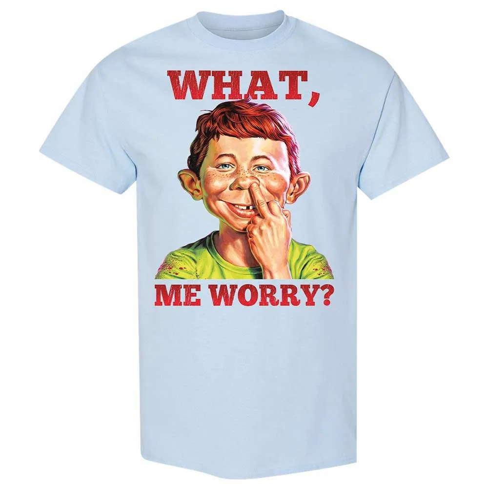 What, me worry - Light Blue - 6
