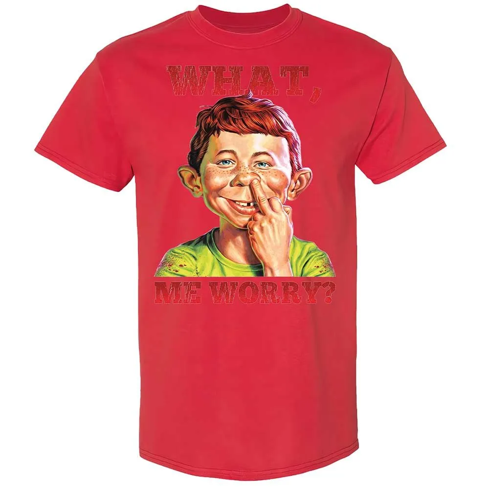 What, me worry - Red - 8