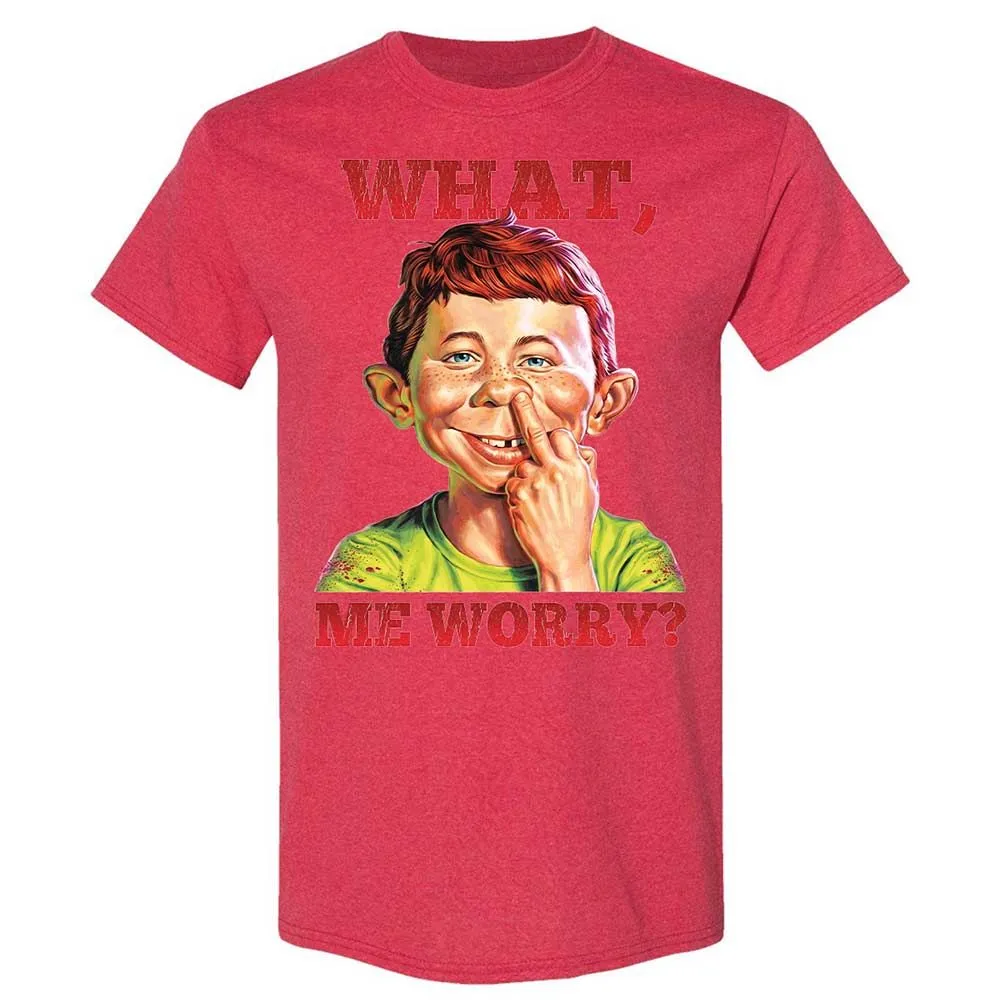 What, me worry - Heather Red - 9