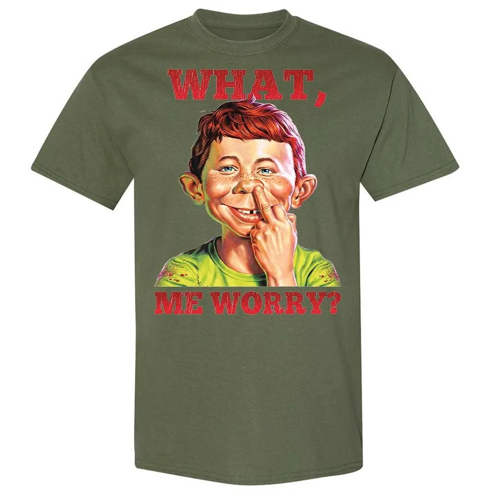 What, me worry - Military Green - 11