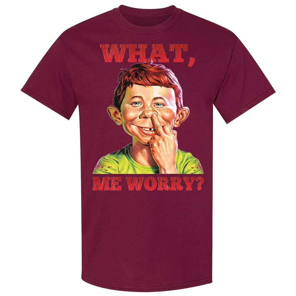 What, me worry - Maroon - 21