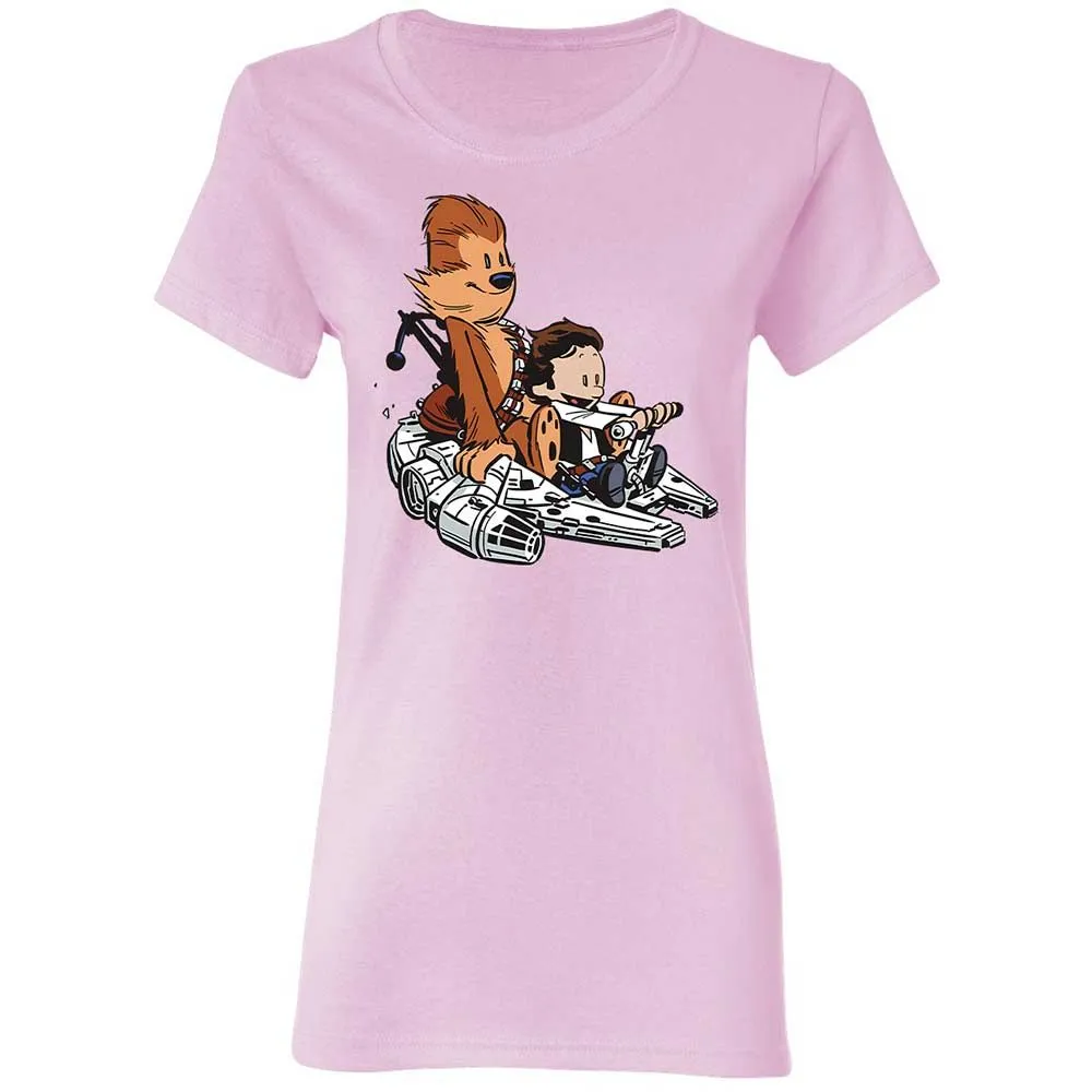 Han and Chewie - Light Pink - 3