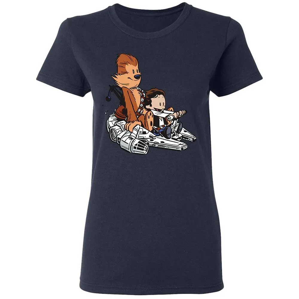 Han and Chewie - Navy - 14