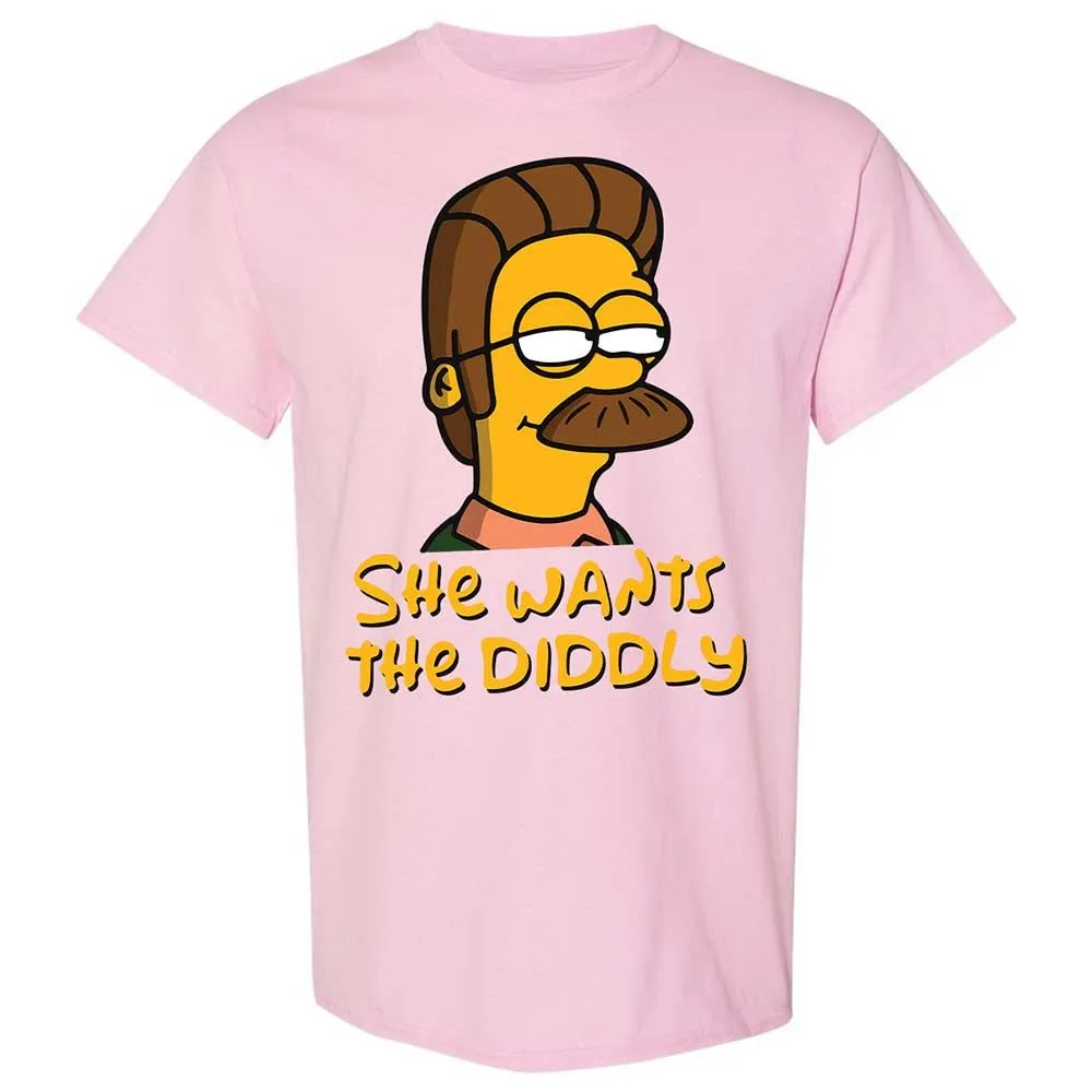 She Wants The Diddly - Light Pink - 5