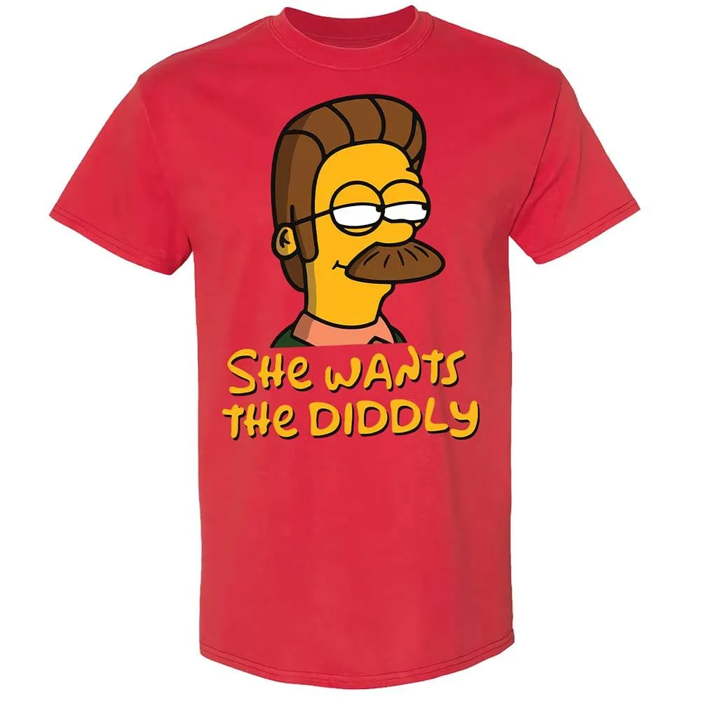 She Wants The Diddly - Red - 8