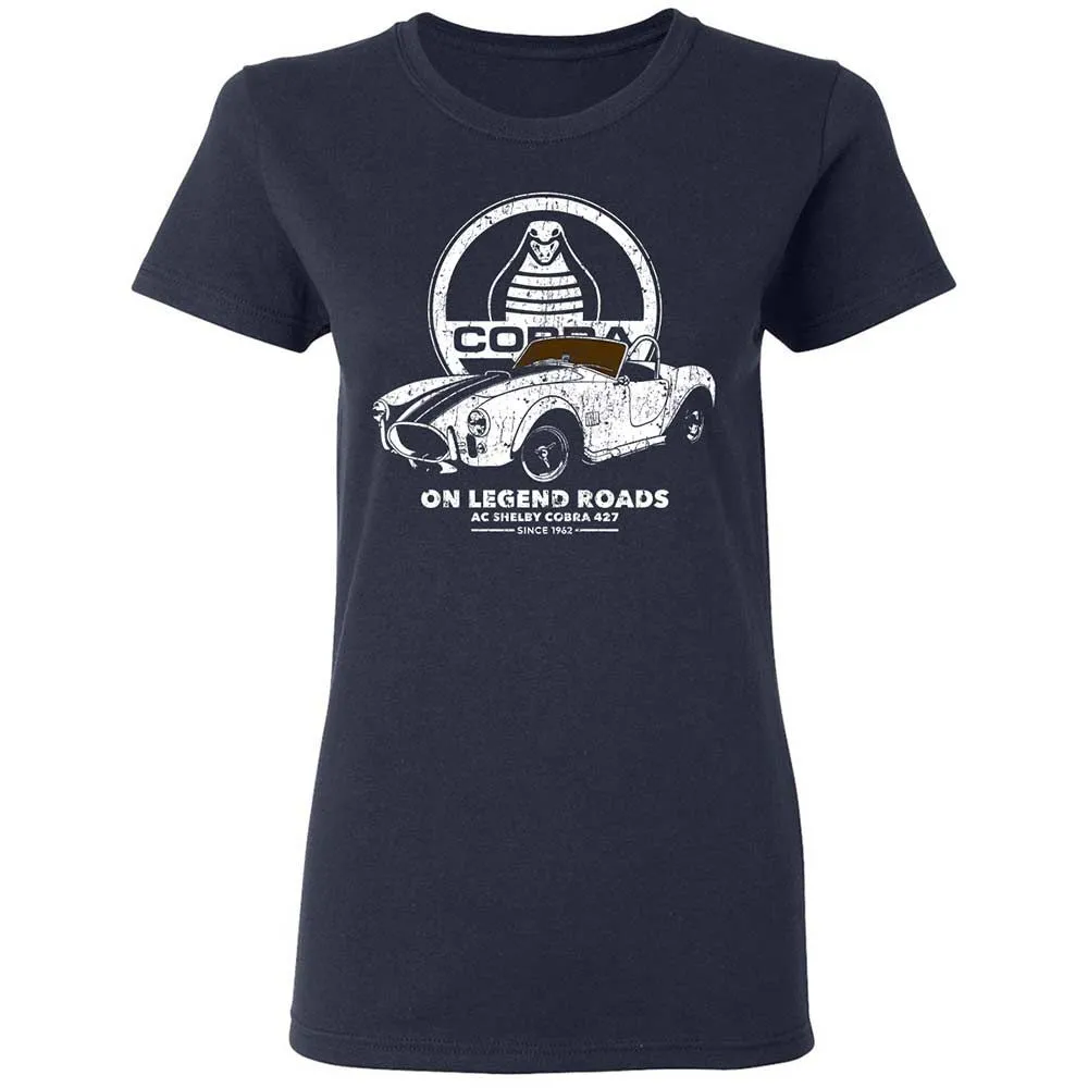 Women's T-Shirt - LJBQSNKH - Navy - 2