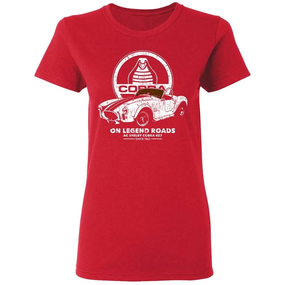 Women's T-Shirt - LJBQSNKH - Red - 9