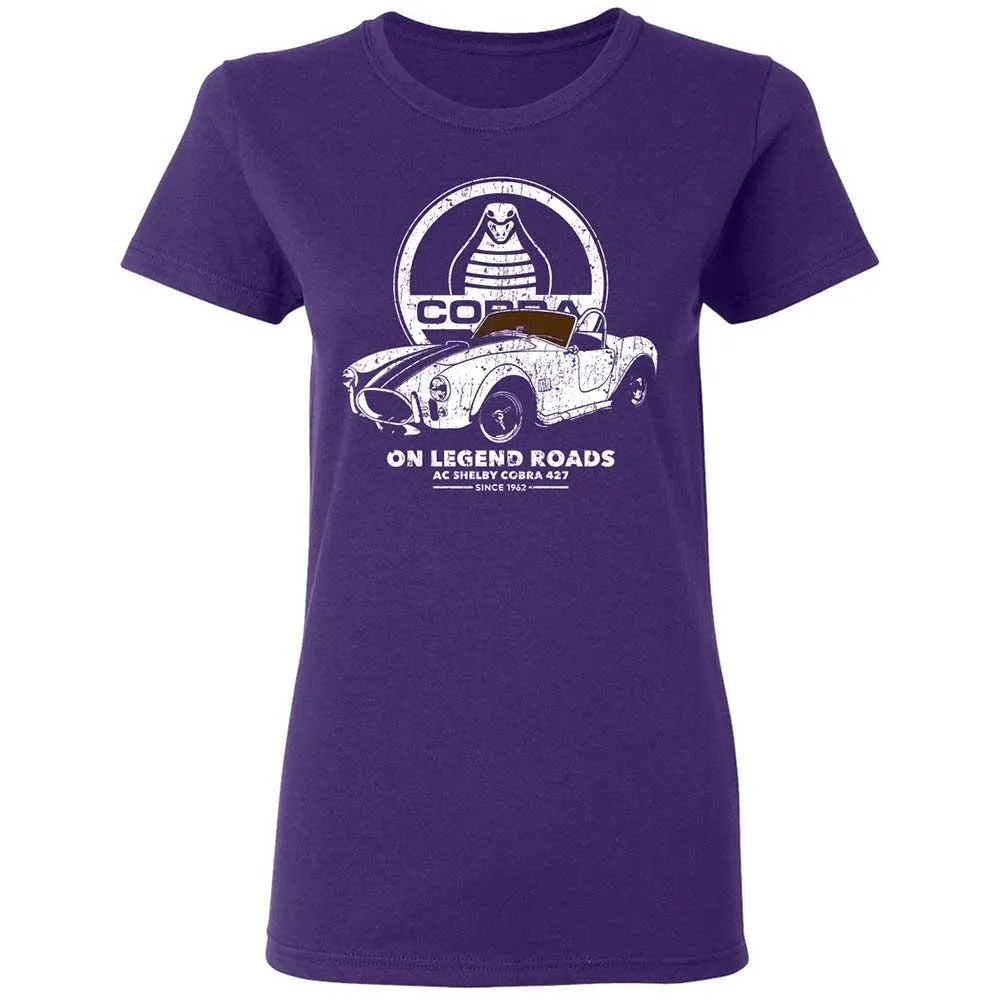 Women's T-Shirt - LJBQSNKH - Purple - 10
