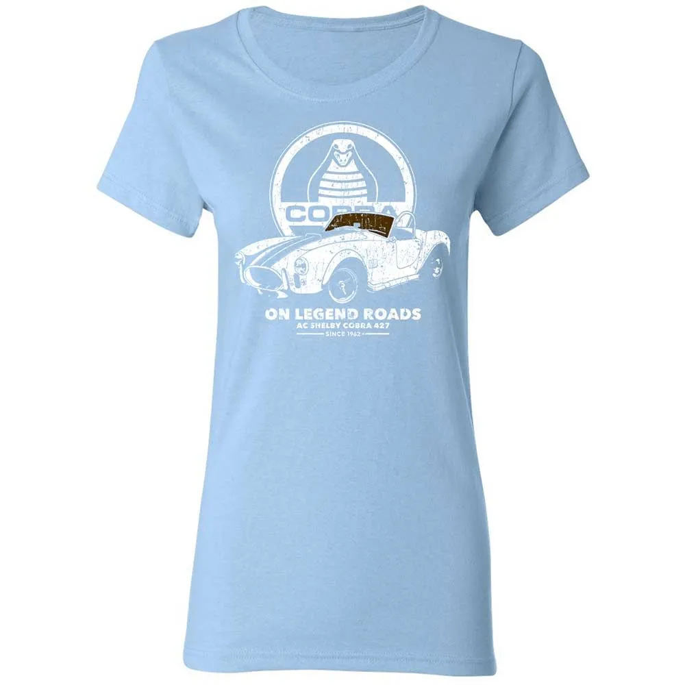 Women's T-Shirt - LJBQSNKH - Light Blue - 13