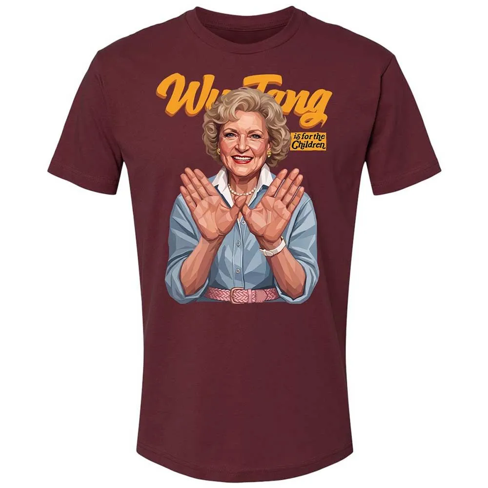 Stay golden and for the children - Maroon - 10