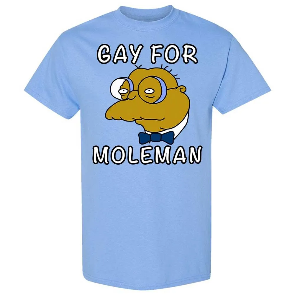 Gay for Moleman - Carolina Blue - 4