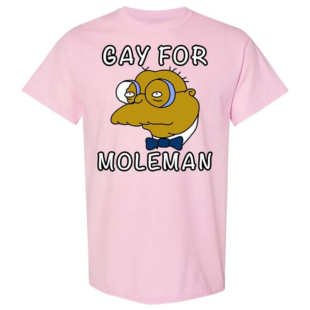 Gay for Moleman - Light Pink - 5