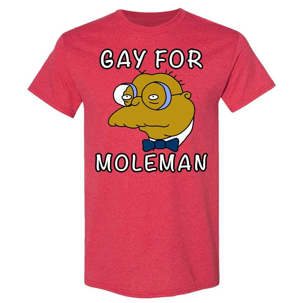 Gay for Moleman - Heather Red - 9