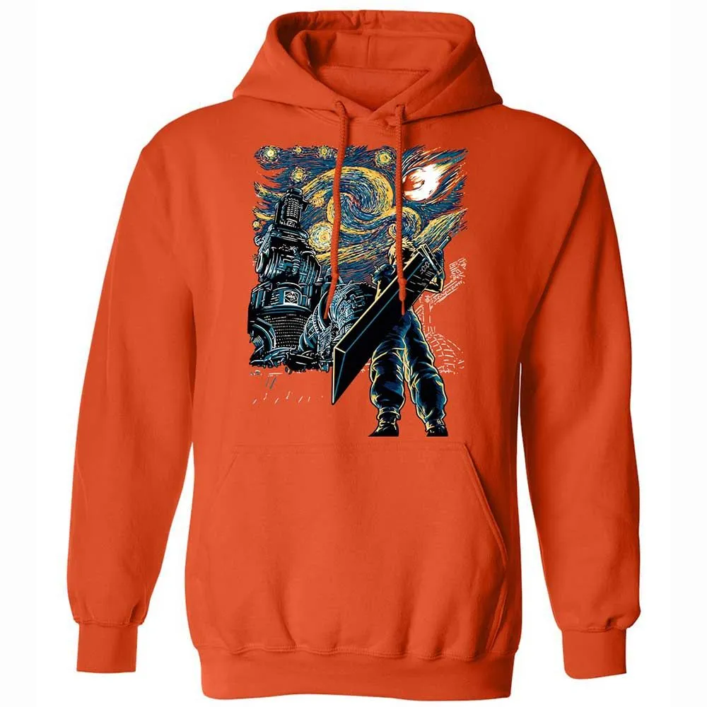 Classic Unisex Hoodie - CLR742BN - Orange - 13