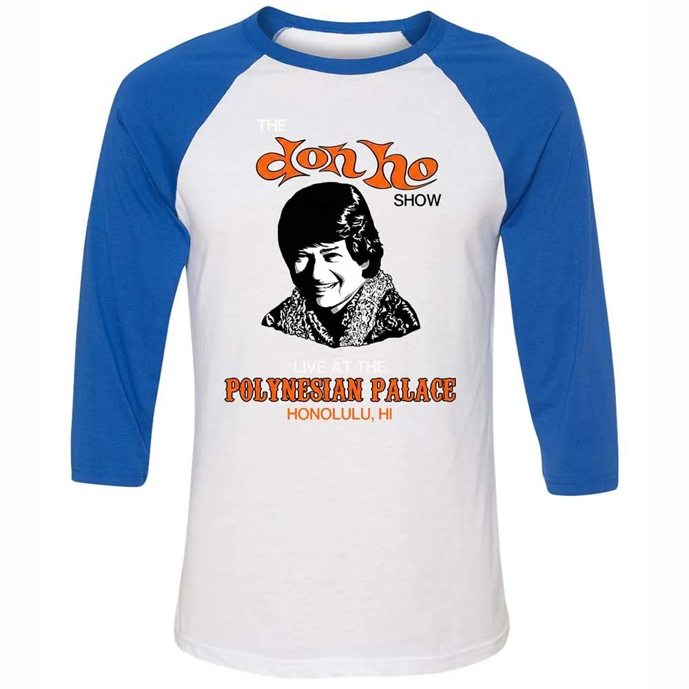 Unisex 3/4 Baseball Tee - 3DUG9C7A - White/True Royal - 10