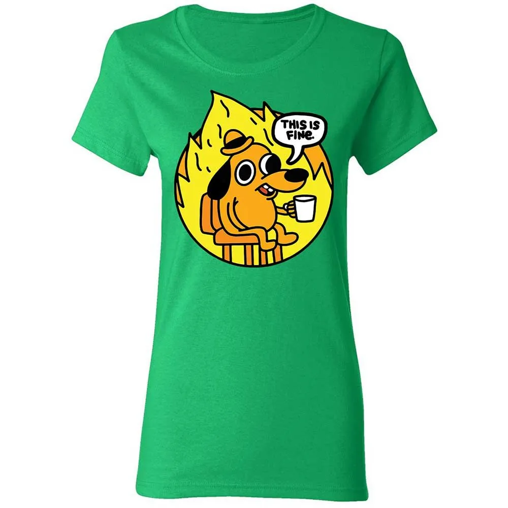 This is Fine - Irish Green - 8