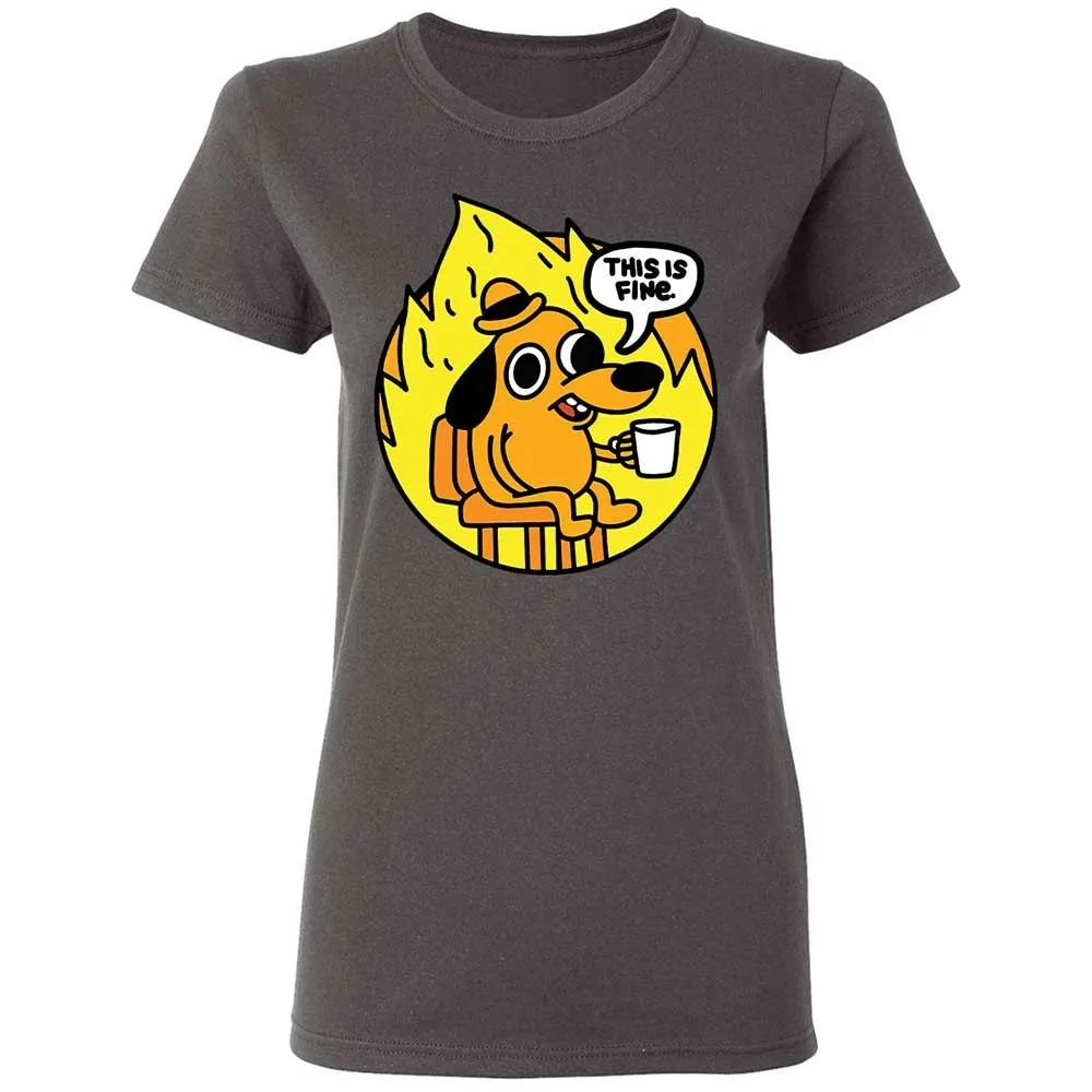 This is Fine - Charcoal - 15