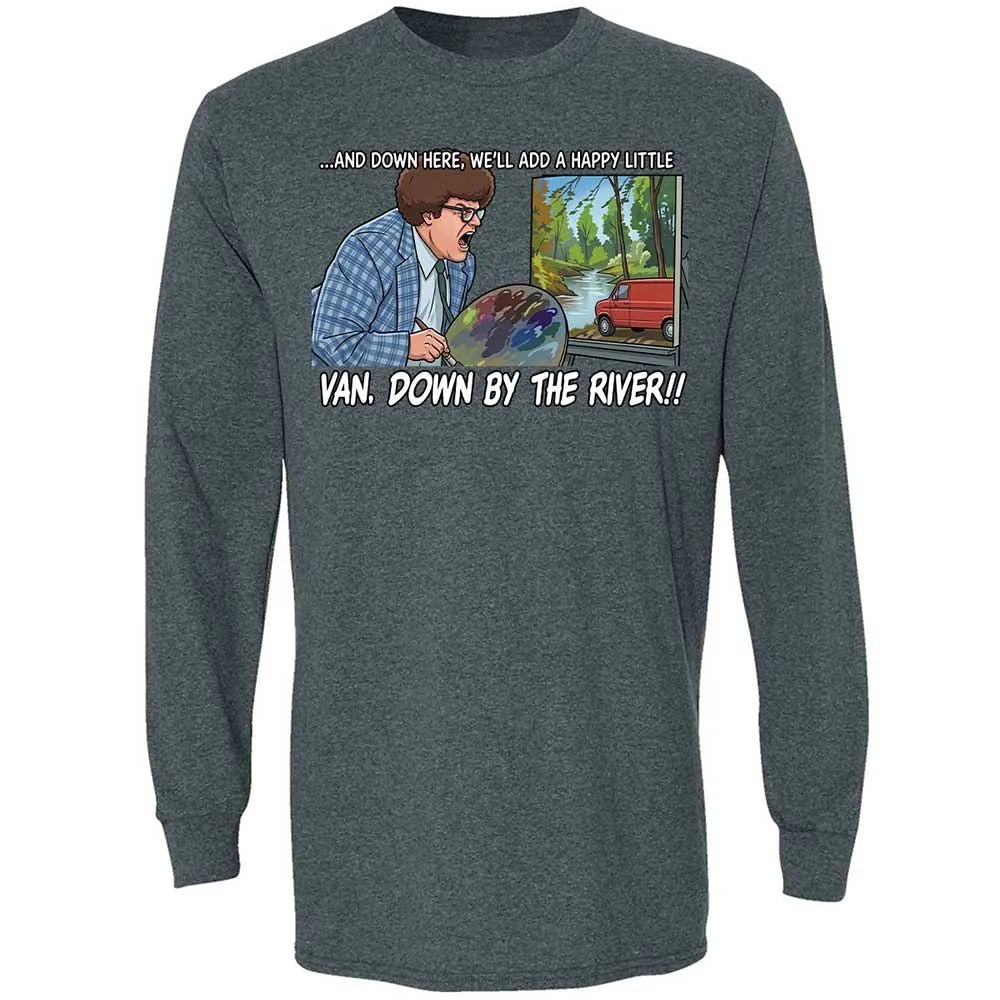 Long Sleeve T-Shirt - TKHU4ZNN - Dark Heather - 5
