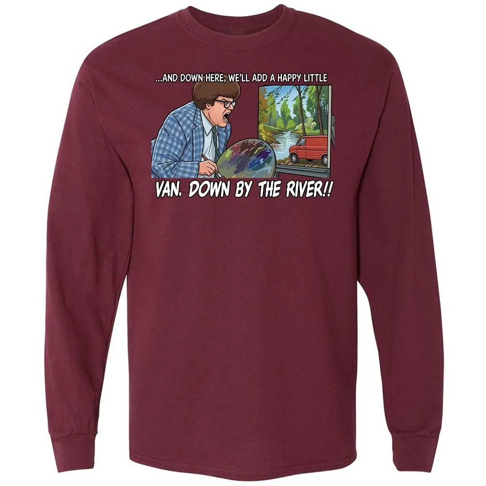 Long Sleeve T-Shirt - TKHU4ZNN - Maroon - 6