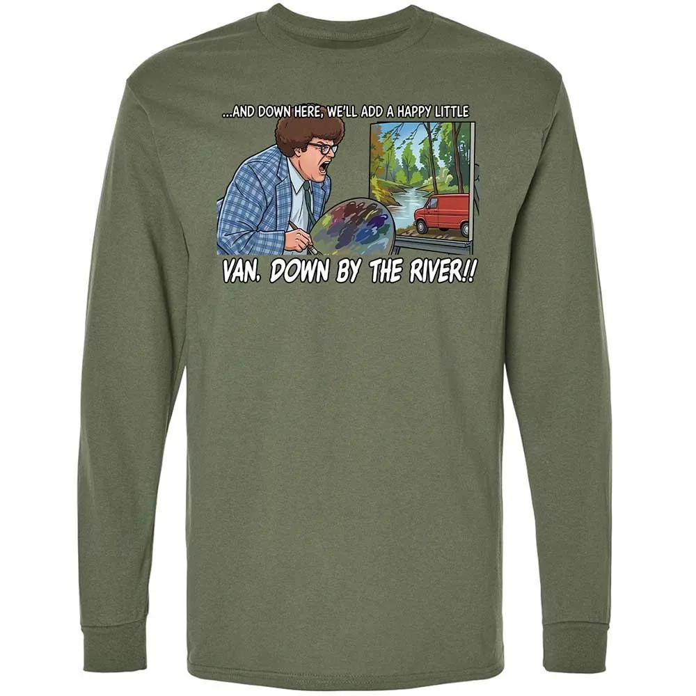 Long Sleeve T-Shirt - TKHU4ZNN - Military Green - 9