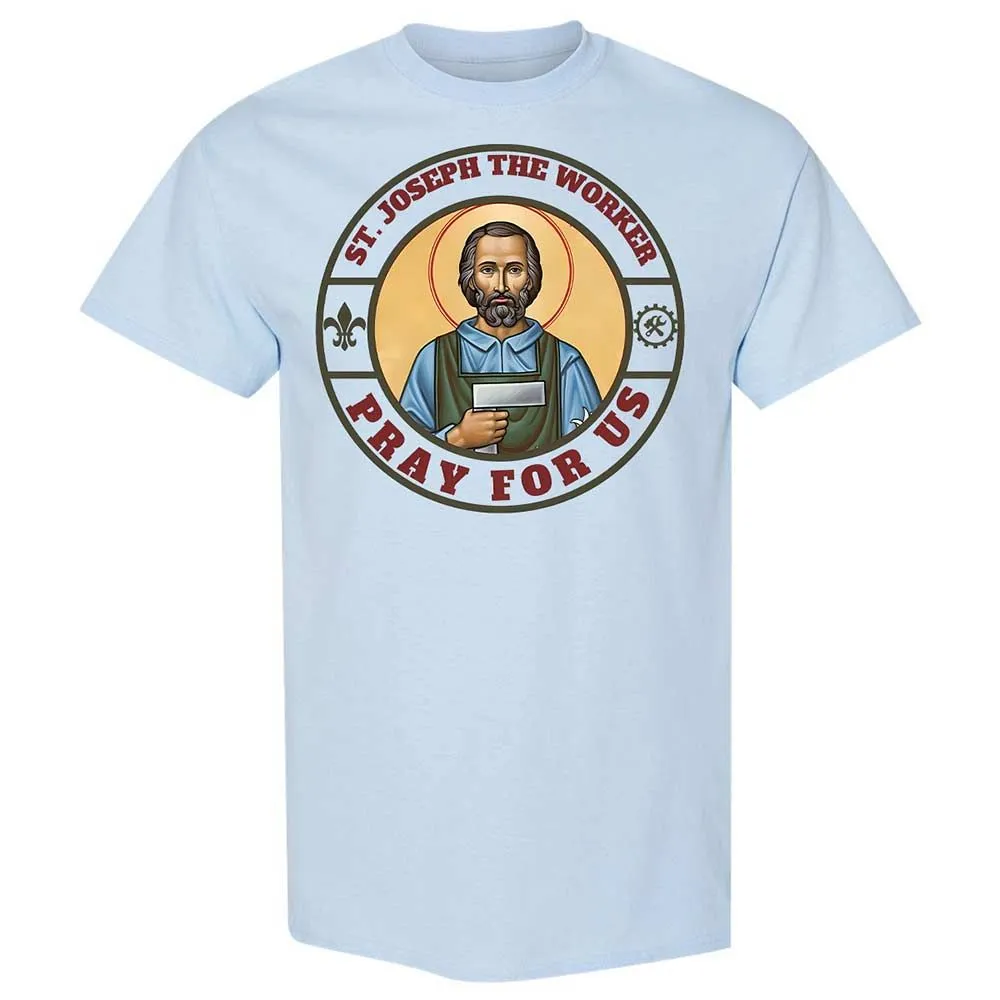Pray for Us - Light Blue - 6