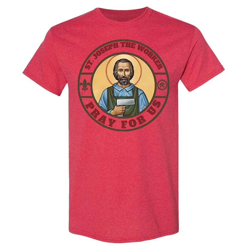 Pray for Us - Heather Red - 9
