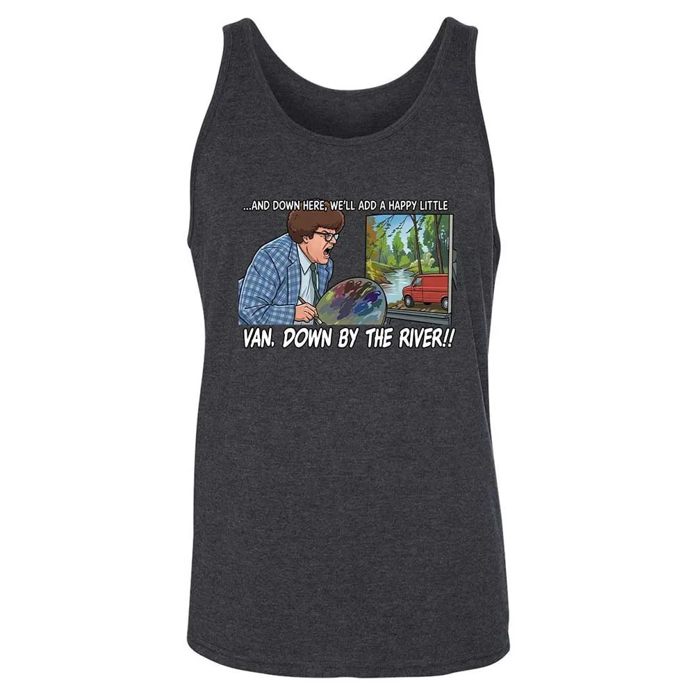 Unisex Jersey Tank - 17MTH6CF - Dark Grey Heather - 5