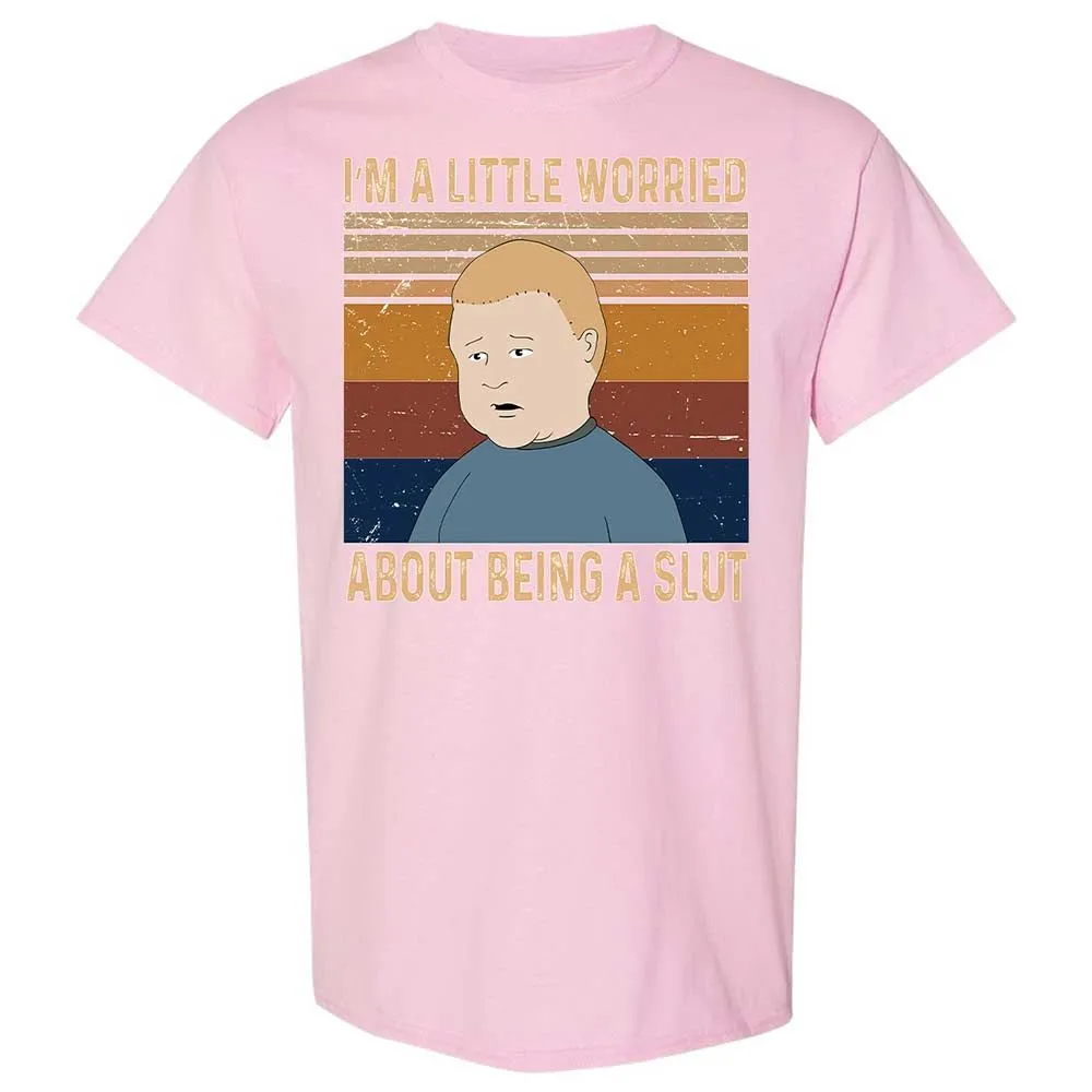 I'm a Little Worried About Being a Slut - Light Pink - 5