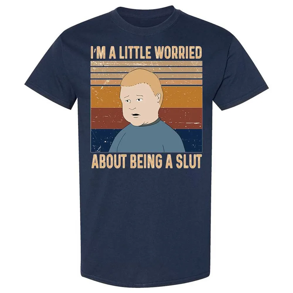 I'm a Little Worried About Being a Slut - Navy - 16