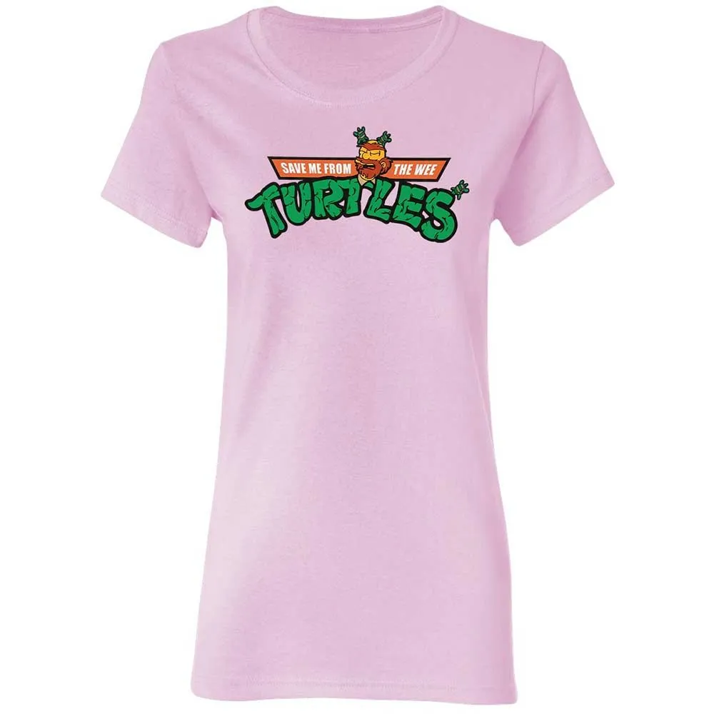 Save Me From The Wee Turtles - Light Pink - 3
