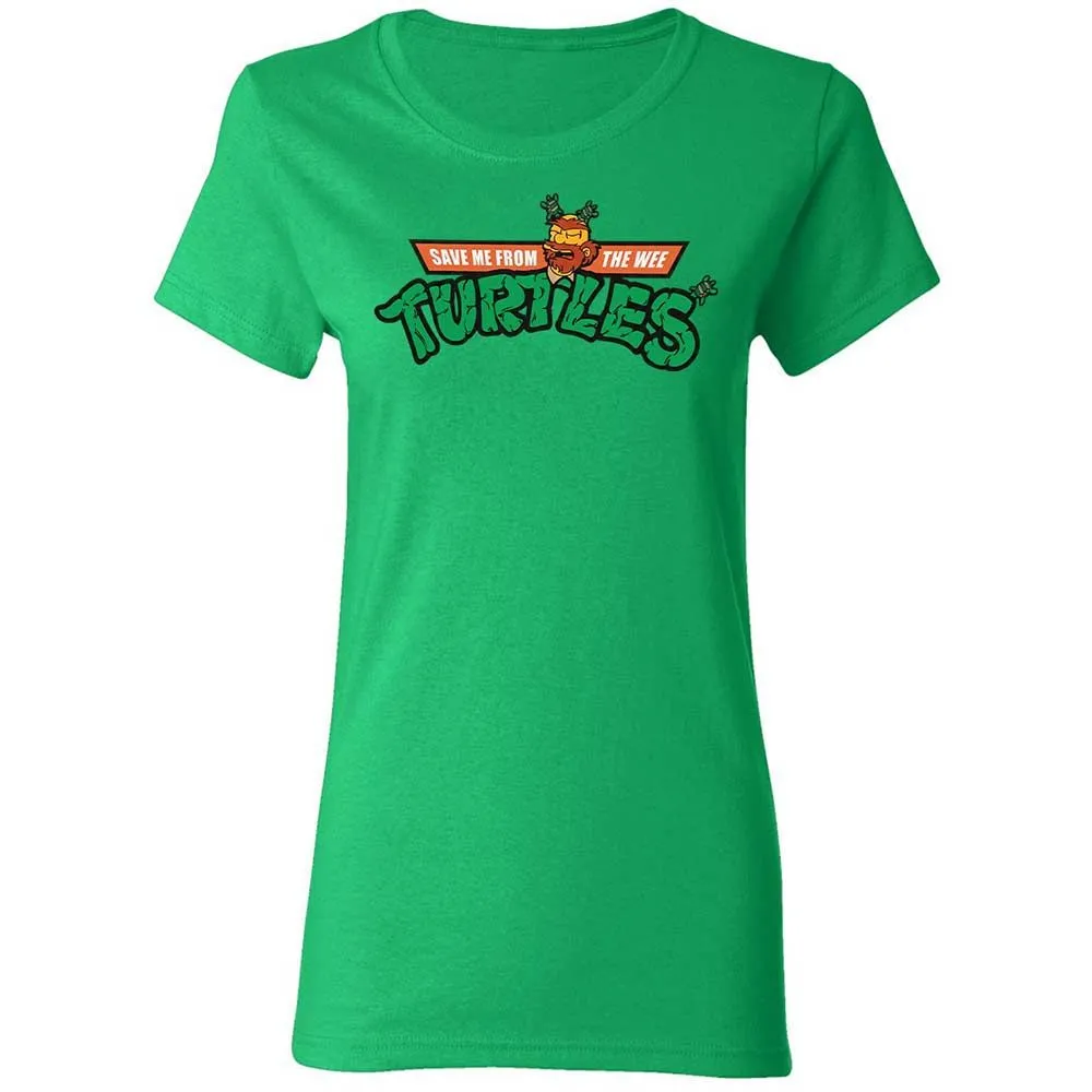 Save Me From The Wee Turtles - Irish Green - 8