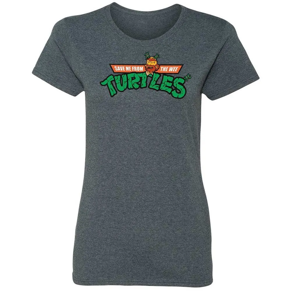 Save Me From The Wee Turtles - Dark Heather - 16