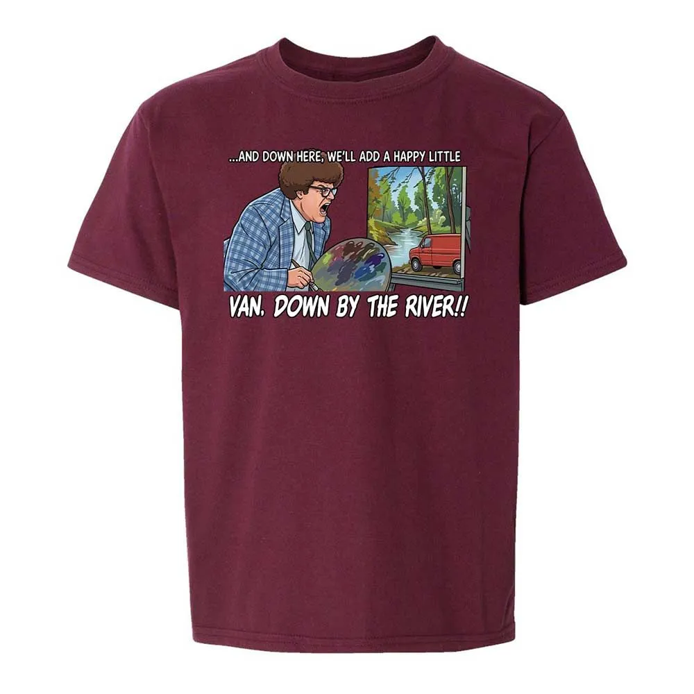 Kids T-Shirt - N3LNLX8H - Maroon - 14