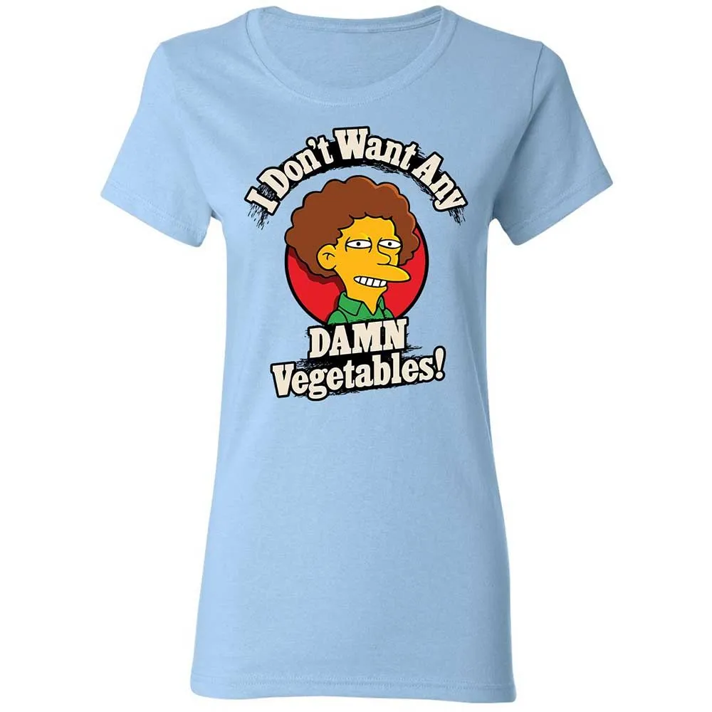 I Don't Want Any Damn Vegetables! - Light Blue - 6