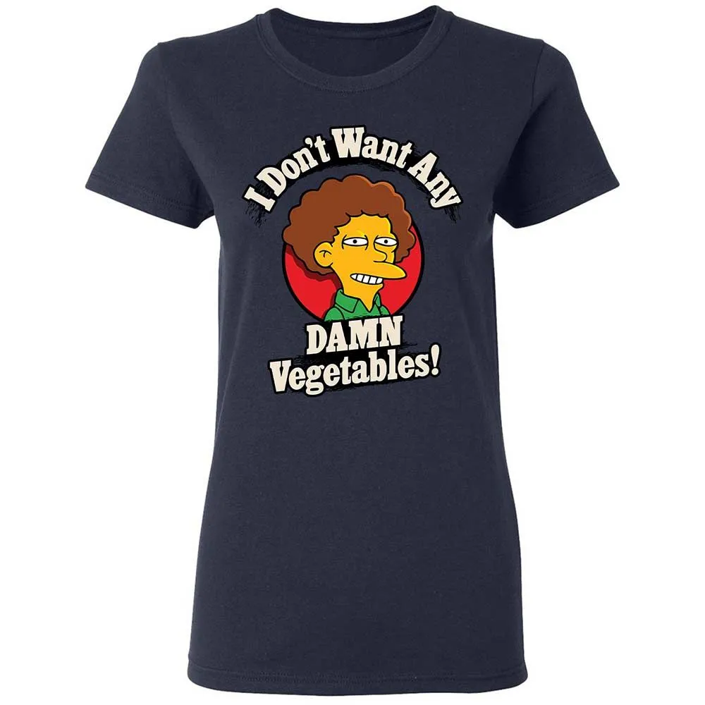 I Don't Want Any Damn Vegetables! - Navy - 14