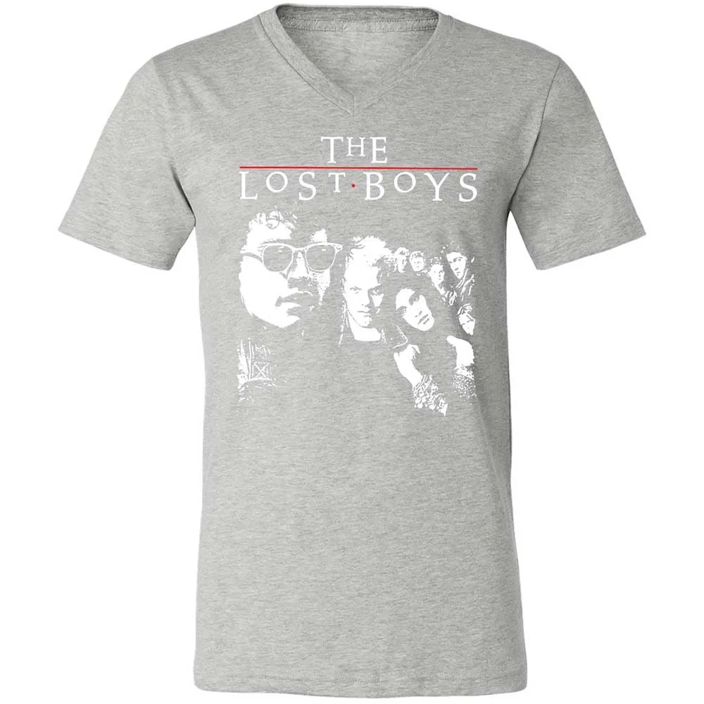 Unisex V-Neck T-Shirt - 187PTJEQ - Athletic Heather - 15