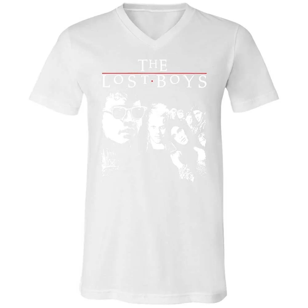 Unisex V-Neck T-Shirt - 187PTJEQ - White - 16