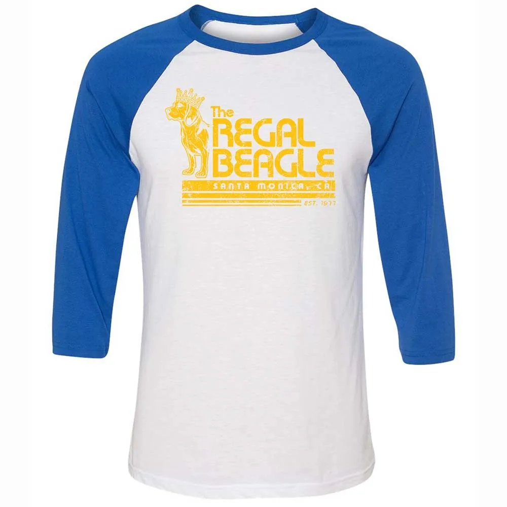 Unisex 3/4 Baseball Tee - UY2U3GTP - White/True Royal - 10