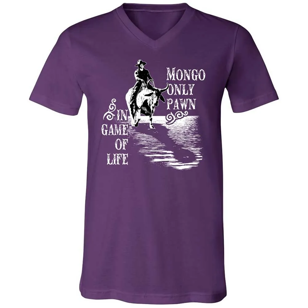 Unisex V-Neck T-Shirt - GUTBBV81 - Team Purple - 10