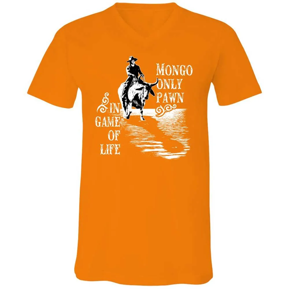 Unisex V-Neck T-Shirt - GUTBBV81 - Orange - 12