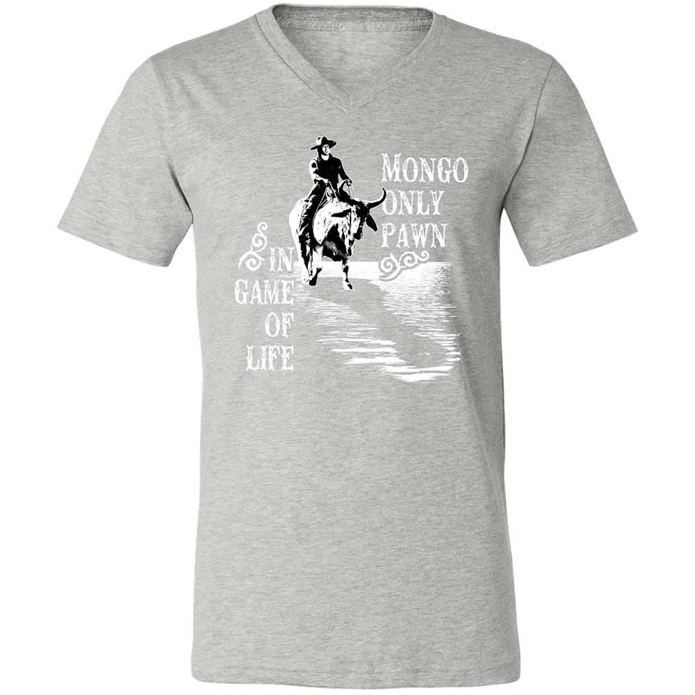 Unisex V-Neck T-Shirt - GUTBBV81 - Athletic Heather - 15