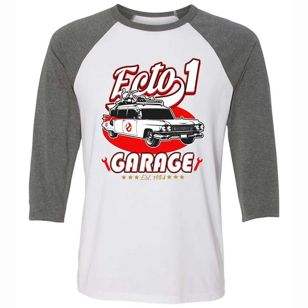 Unisex 3/4 Baseball Tee - SYU5KM6T - White/Deep Heather - 11