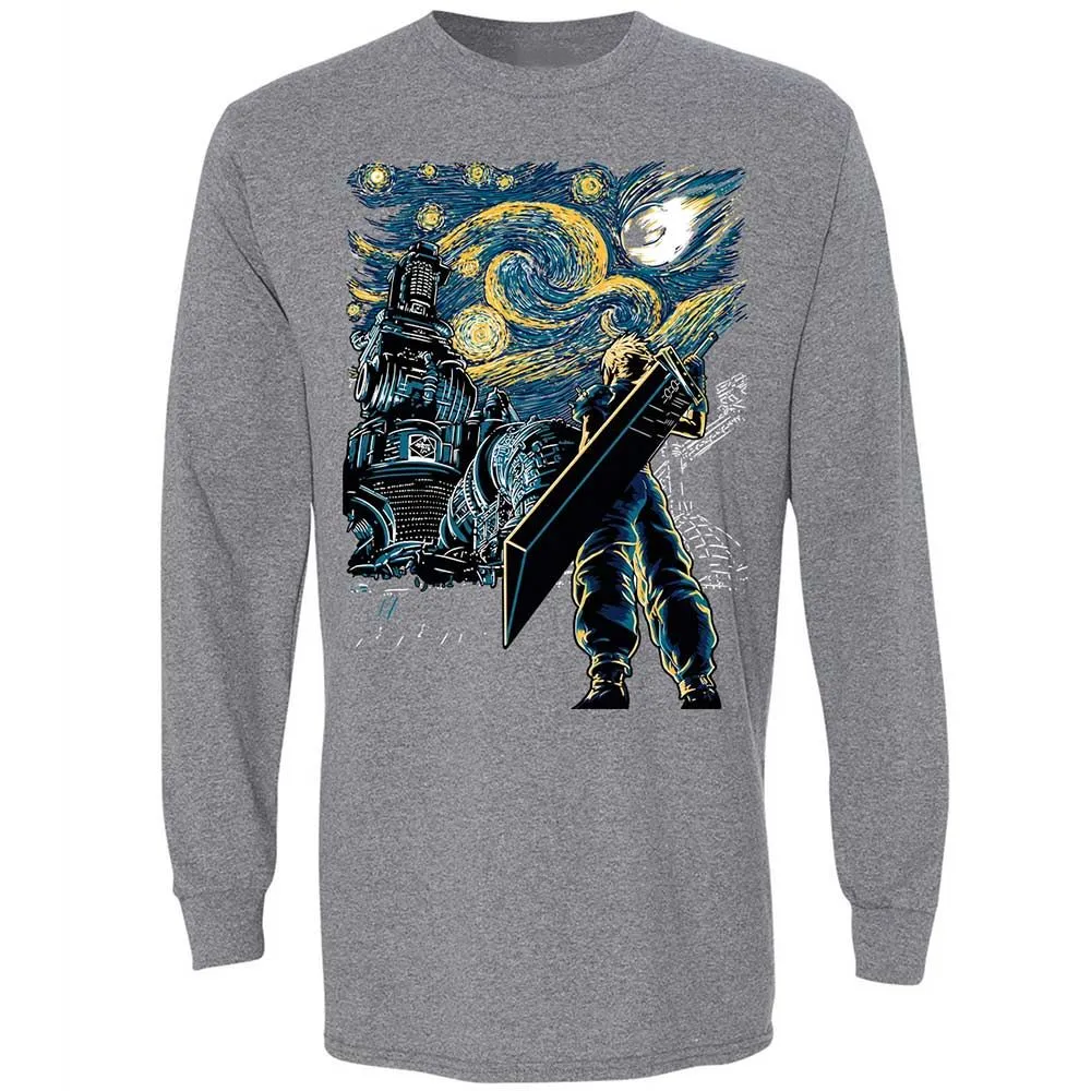 Long Sleeve T-Shirt - 3J7FWS2A - Graphite Heather - 8