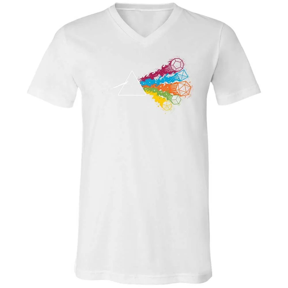 Unisex V-Neck T-Shirt - FLF8HUJN - White - 16